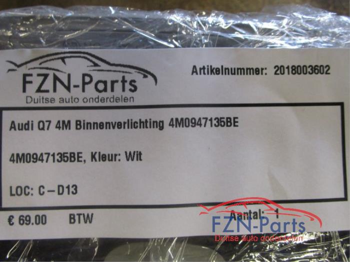 Binnenverlichting voor Audi Q7 (22738793)