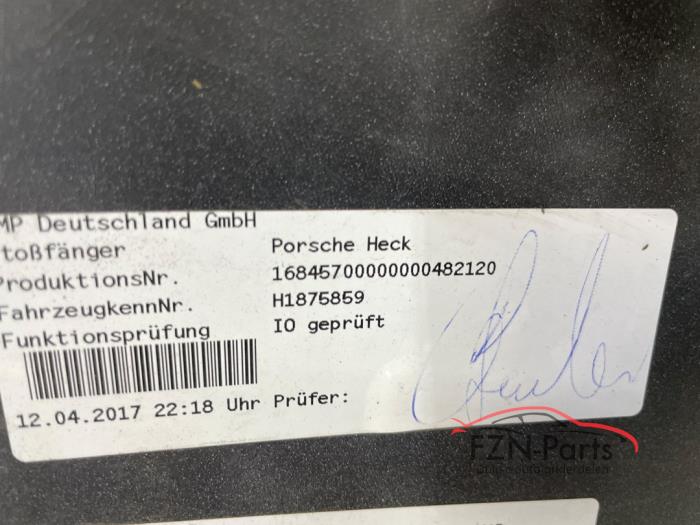 Porsche Boxer 718 Achterbumper 4pdc gebruikerssporen