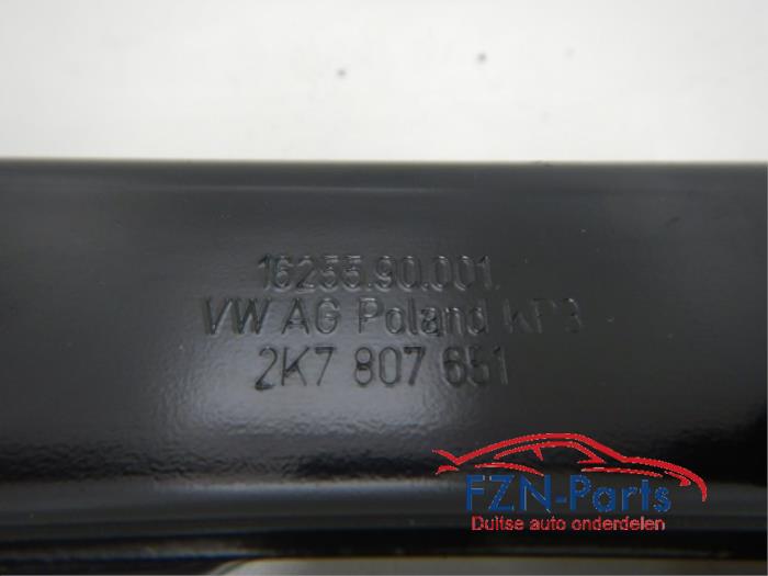 VW Caddy 2K7 Bumperbalk Voorzijde Strip