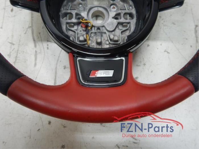 Audi S6/A6 4G Stuur Leer Leder Leren MF+F1+Stuurverwarming