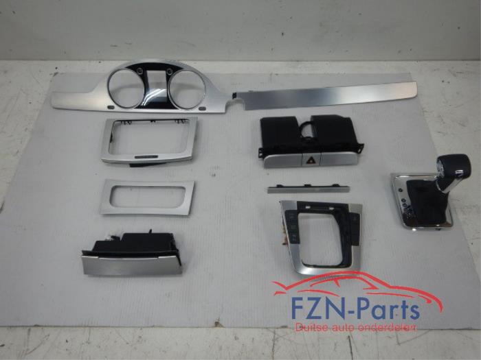 VW Passat 3C8 Inleg Dashboard Grijs Aluminium Look