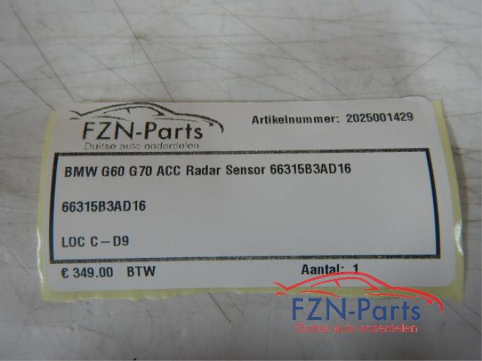 Radar sensor BMW Diversen (22745562)