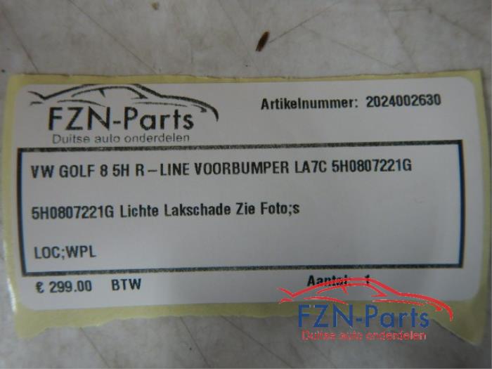 VW Golf 8 5H R-Line Voorbumper LA7C
