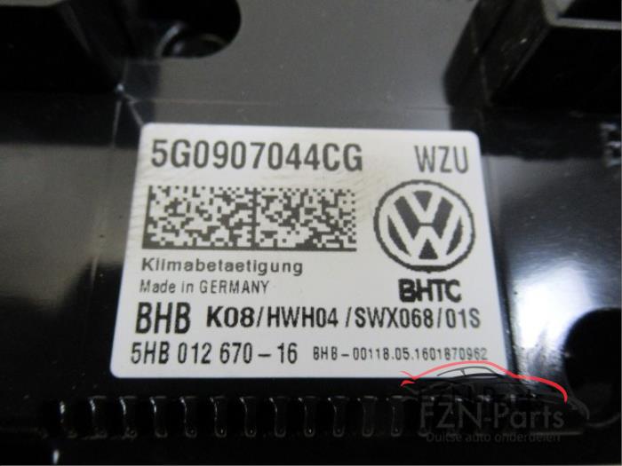 VW Golf 7 Climate Control Unit