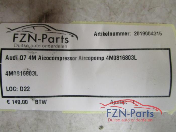Aircopomp Audi Q7 (22728959)