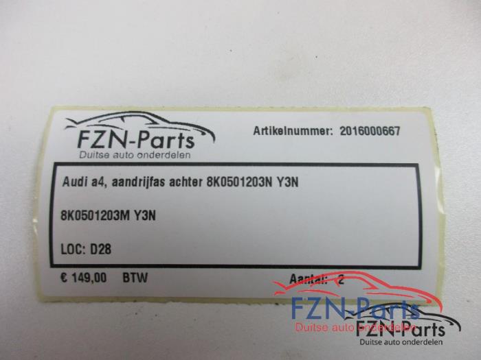 Tussenas Audi A4 (22738972)