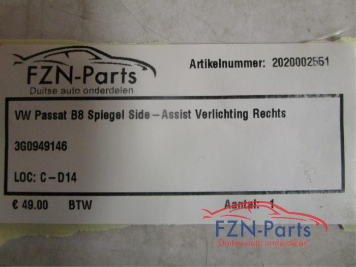 Side assist sensor Volkswagen Passat (22741909)