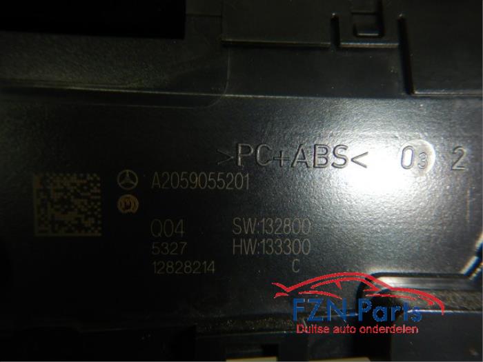 Mercedes-Benz C-Klasse W205 Navigatie Radio Control Switch