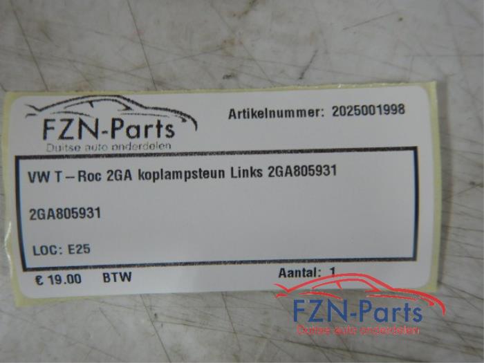 VW T-Roc 2GA Koplamp steun houder Links