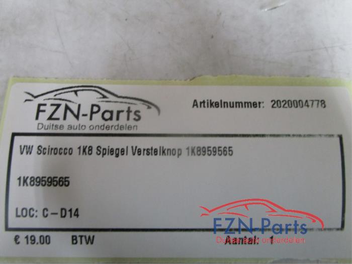 Spiegel Schakelaar Volkswagen Scirocco (22740909)