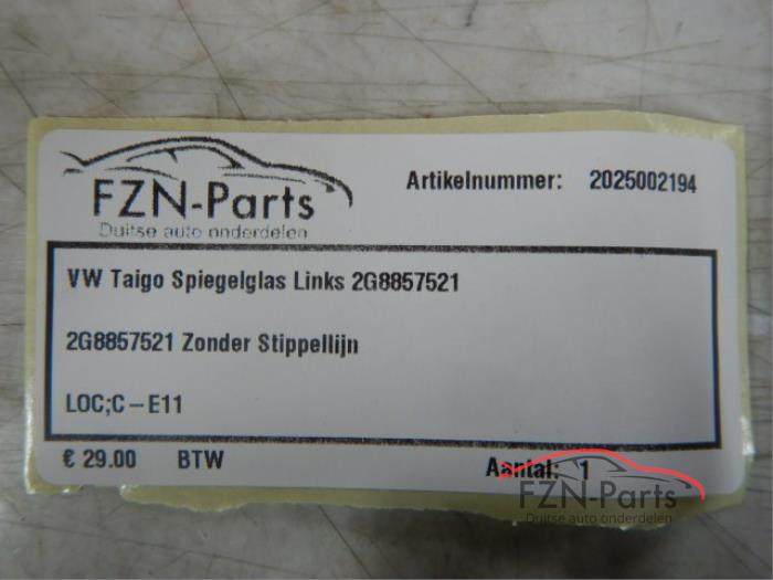 Spiegelglas links Volkswagen Diversen (22741574)