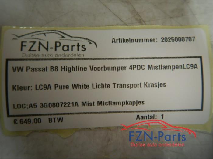 Voorbumper Volkswagen Passat (22721714)