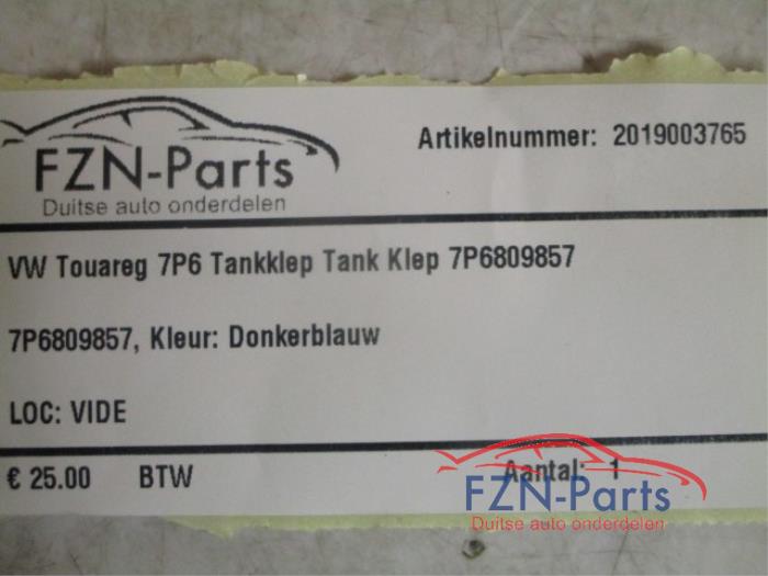 VW Touareg 7P6 Tankklep Tank Klep
