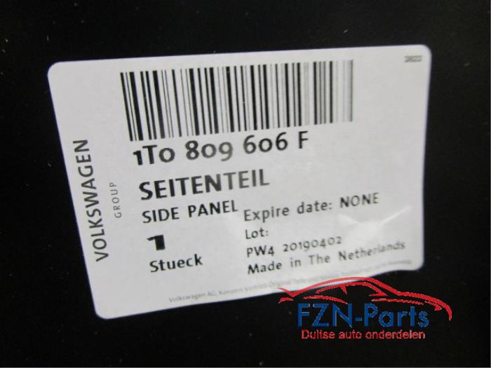 Snijdeel achter Volkswagen Touran (22743995)