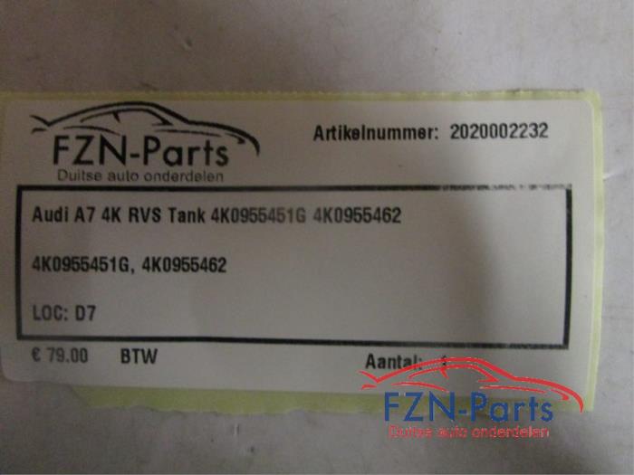 Ruitensproeiertank voor Audi A7 (22743138)