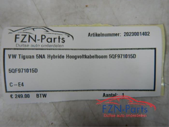 HV kabel (hoog voltage) Volkswagen Tiguan (22739772)