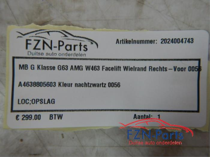 Wielrand voor Mercedes G-Klasse (22741213)