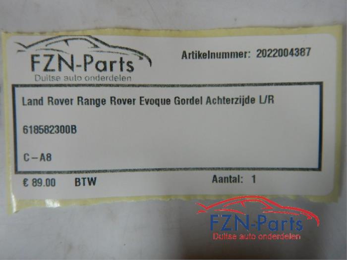 Veiligheidsgordel links-achter Landrover Evoque (22738181)