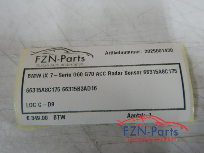 Radar sensor BMW Diversen (22745553)