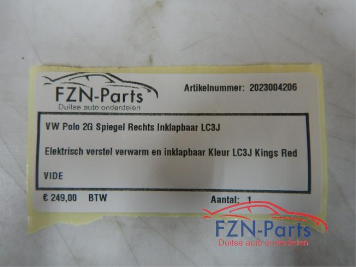 Buitenspiegel rechts Volkswagen Polo (22724845)