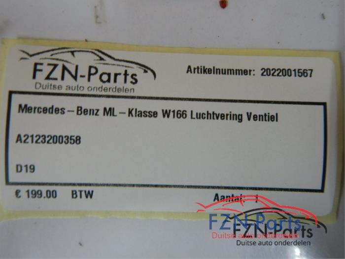 Luchtvering set Mercedes Diversen (22739210)