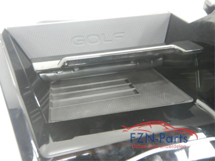 VW Golf 8 Facelift Middenconsole Inleg Hoogglans Draadloos