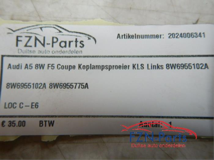 Audi A5 8W F5 Coupe Koplampsproeier KLS Links
