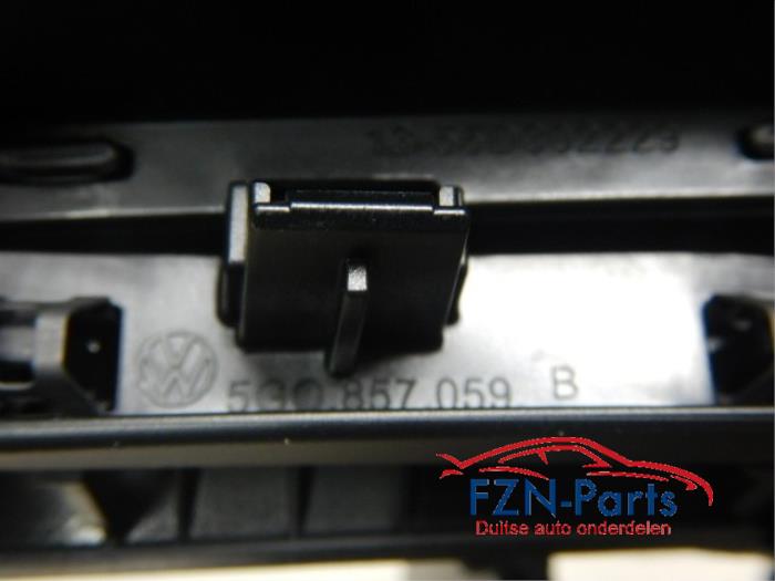 VW Golf 7 Facelift Inleg Dashboard 3d-Teller Groot Navi Start/Stop