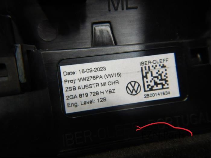 Luchtrooster Dashboard Volkswagen T-Roc (22735906)