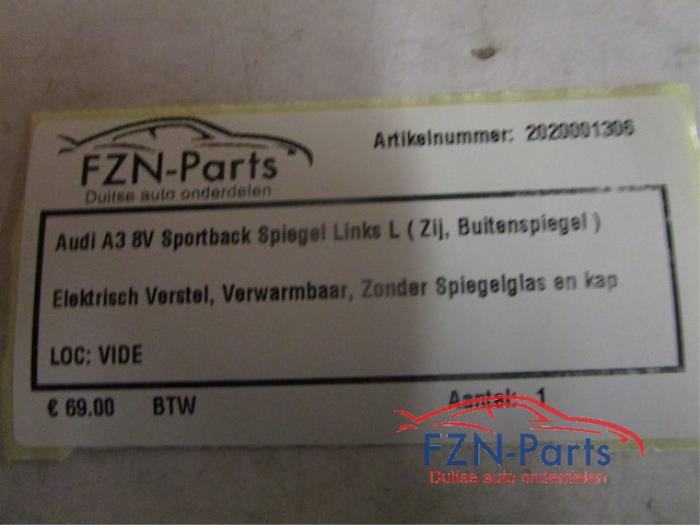 Buitenspiegel links Audi A3 (22725689)