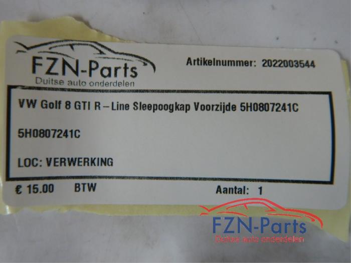 VW Golf 8 GTI R-Line Sleepoogkap Voorzijde