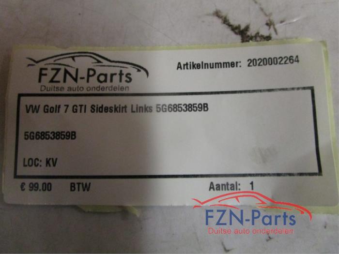 Zijskirt links Volkswagen Golf (22727649)