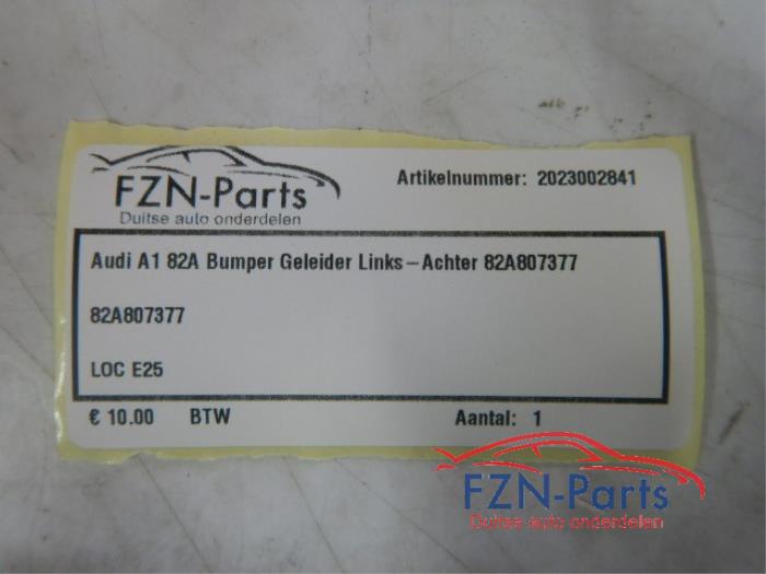 Audi A1 82A Bumper Geleider Links-achter
