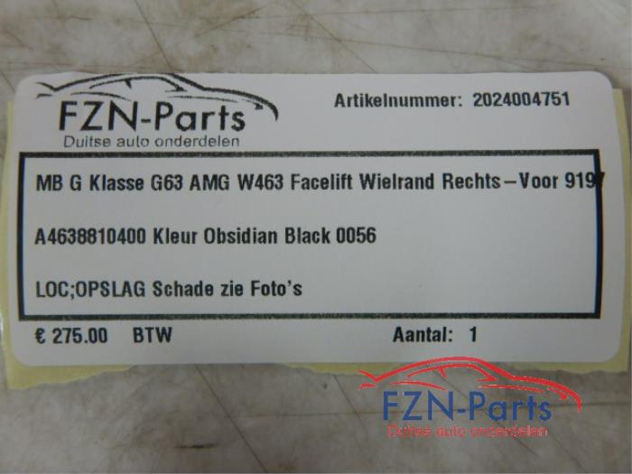 Wielrand voor Mercedes G-Klasse (22740386)