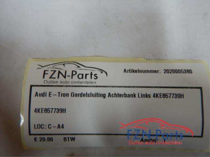 Gordelaangever links Audi E-Tron (22745171)
