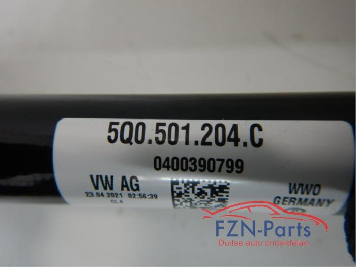 VW Tiguan 5NA Aandrijfas Rechts-Achter