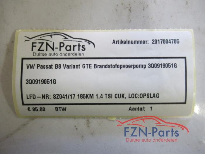 Brandstofpomp Elektrisch Volkswagen Passat (22742644)