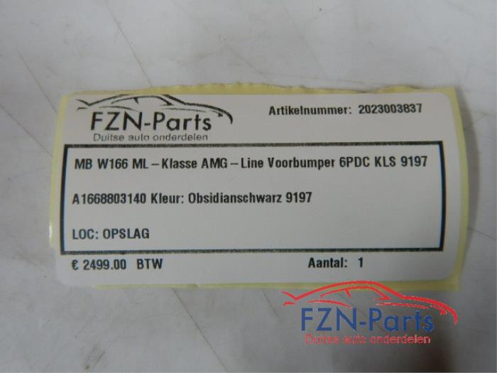 Mercedes-Benz W166 ML-Klasse AMG-Line Voorbumper 6PDC KLS 9197