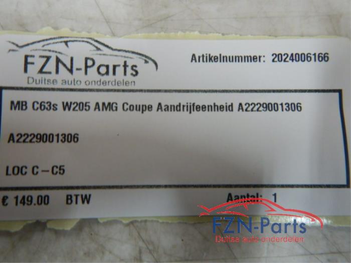 Mercedes-Benz C63S W205 AMG Coupe Aandrijfeenheid