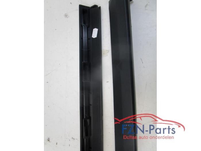 VW Polo 2G GTI R-Line Sideskirt set L+R Zwart