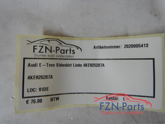 Zijskirt links Audi E-Tron (22727568)