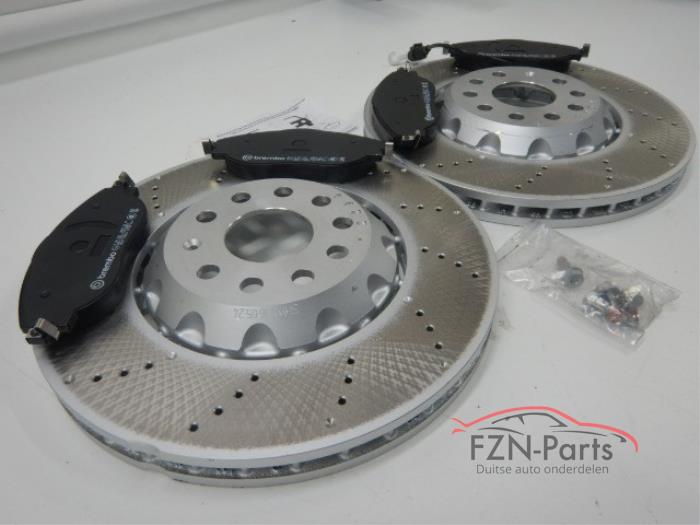 VW Golf 7 GTI Clubsport Remschijven + Remblokken Geventileerd voorzijde 340MM