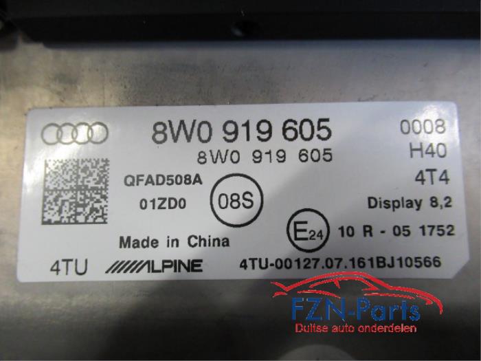 Navigatie Display Audi A5 (22740050)