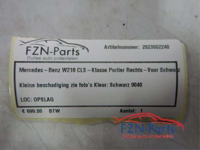 Portier 4Deurs rechts-voor Mercedes CLS-Klasse (22723056)