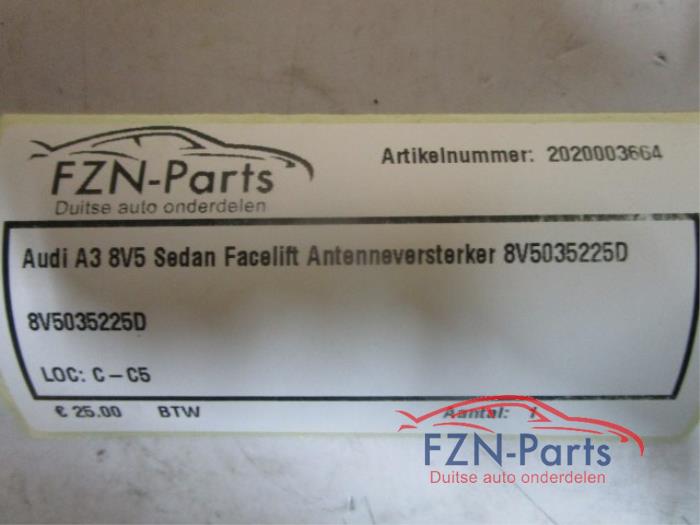 Audi A3 8V5 Facelift Antenneversterker