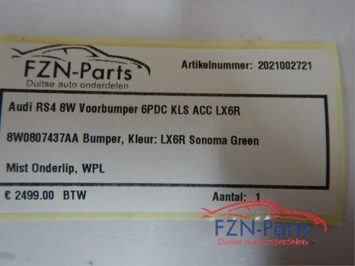 Voorbumper Audi A4 (22722261)