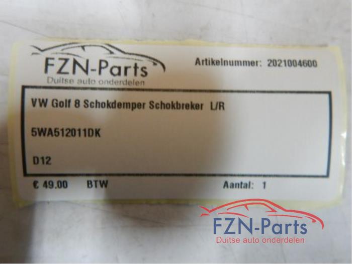 VW Golf 8 schokdemper schokbreker L/R