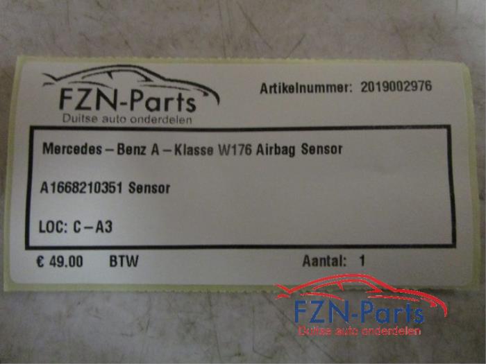 Airbag Sensor Mercedes A-Klasse (22742887)