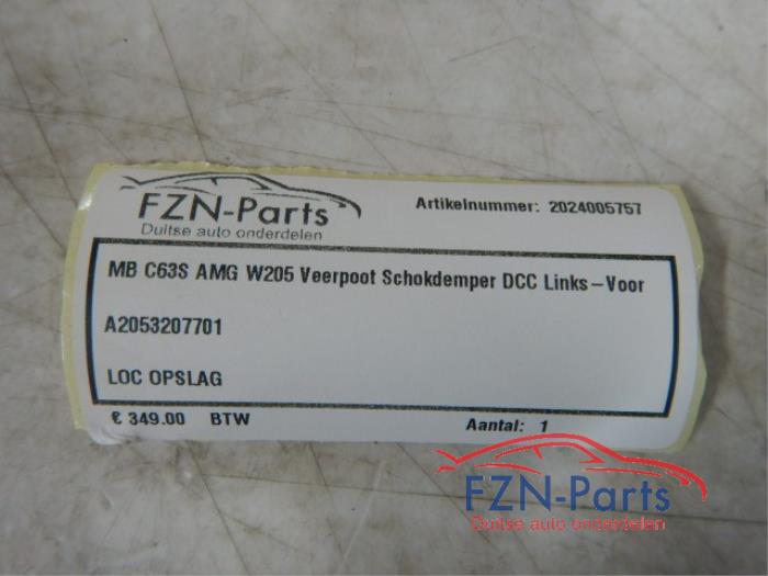Schokdemper links-voor Mercedes C-Klasse (22738007)