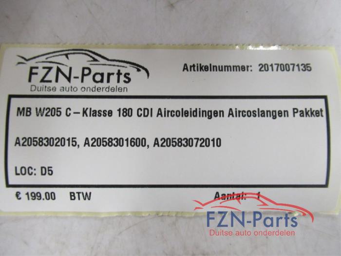 Airco Leiding Mercedes C-Klasse (22728715)